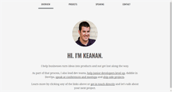 Desktop Screenshot of keanankoppenhaver.com