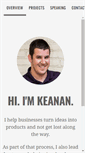 Mobile Screenshot of keanankoppenhaver.com
